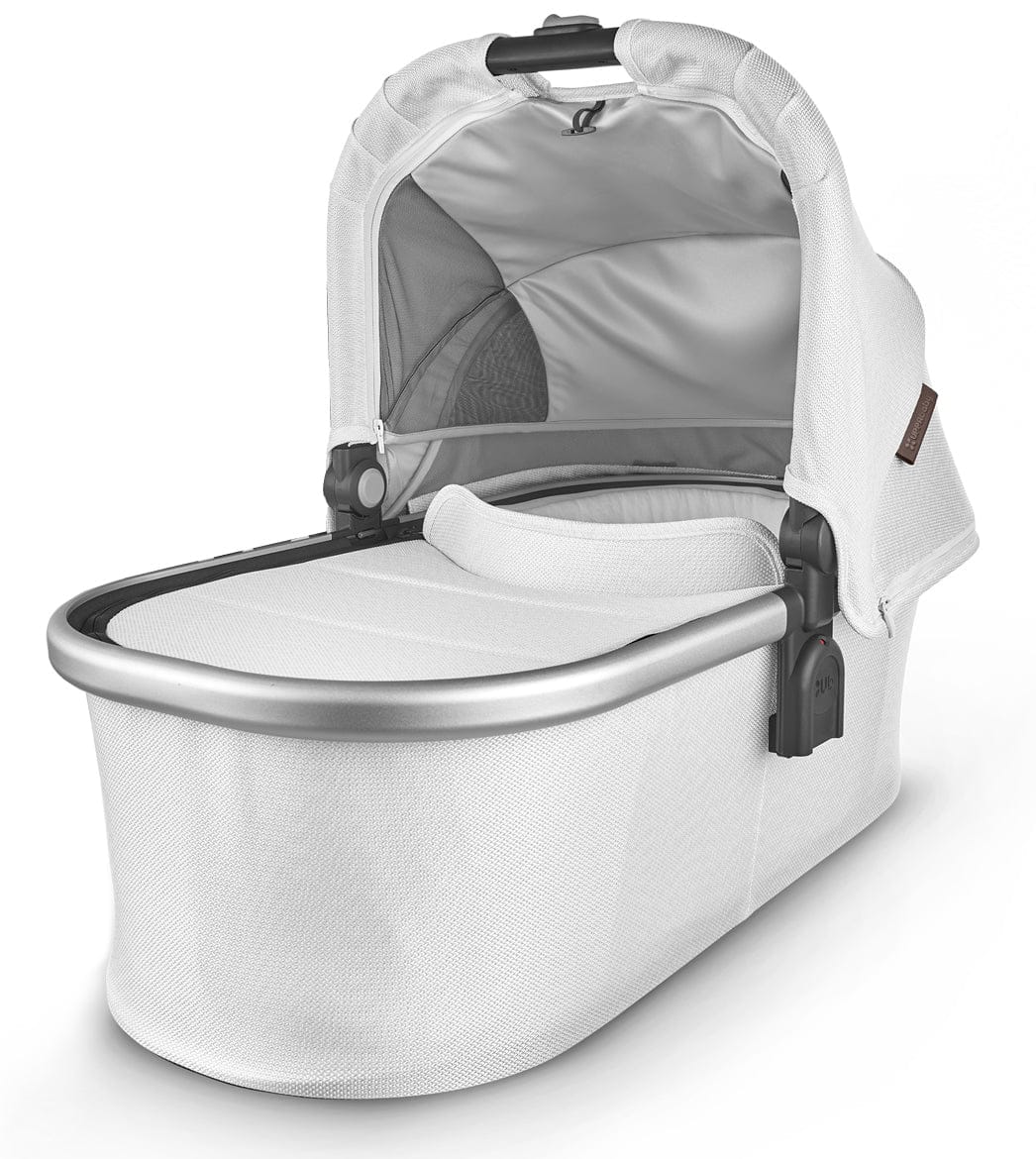 UPPAbaby Bassinet - Bryce (White Marl/Silver/Chestnut Leather)