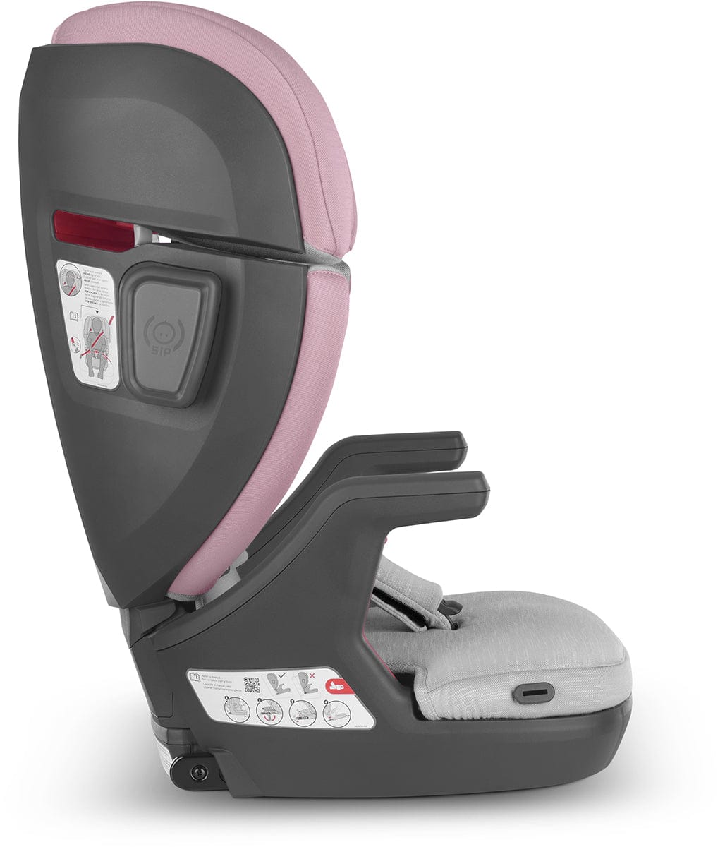 UPPAbaby Alta V2 Belt Positioning Booster Car Seat - Iris (Grey Melange / Lavender)