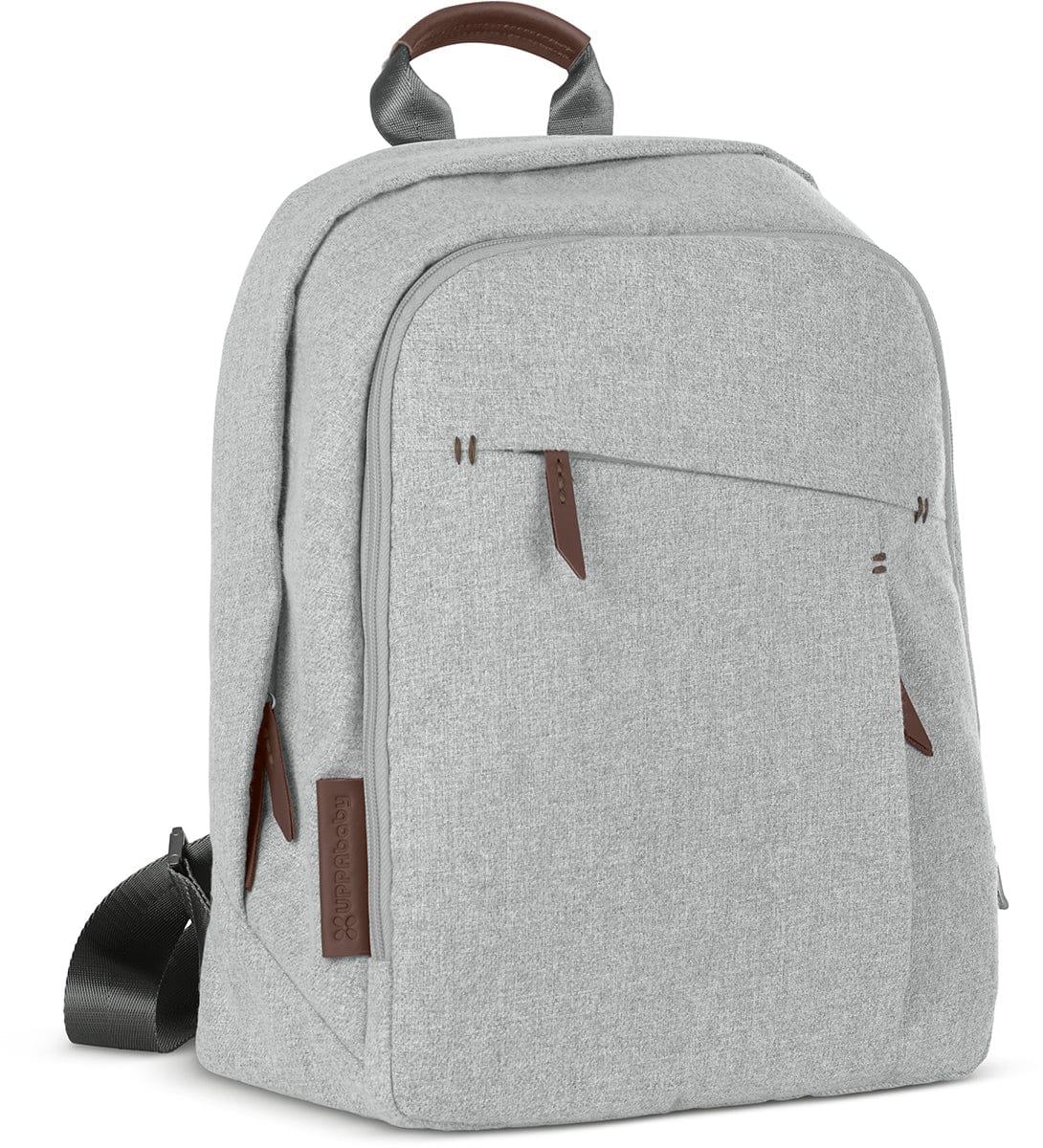 UPPAbaby Changing Backpack - Stella (Grey Brushed Melange / Chestnut Leather)
