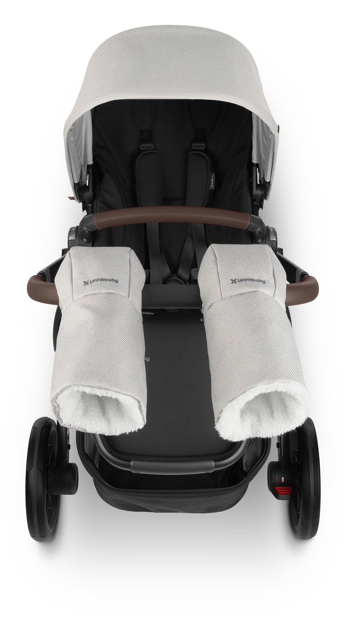 UPPAbaby Cozy Hand Muffs - Savannah (Pearl Gray Jacquard) - 0901-CHM-WW-SAV