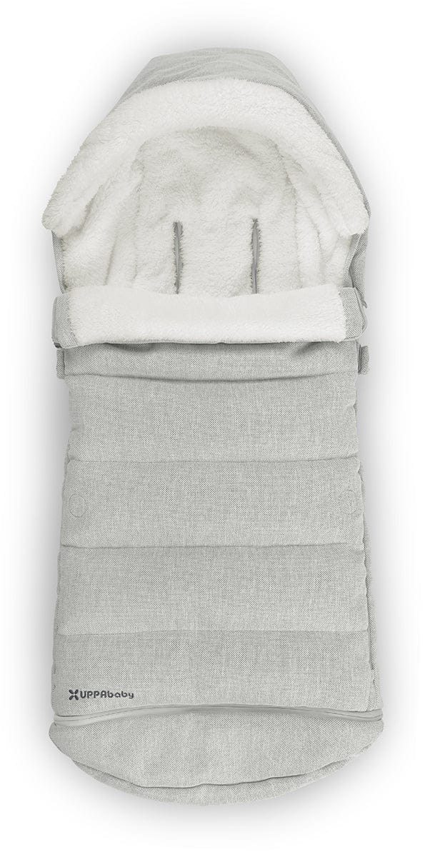 UPPAbaby CozyGanoosh Footmuff - Anthony (White and Grey Chenille)