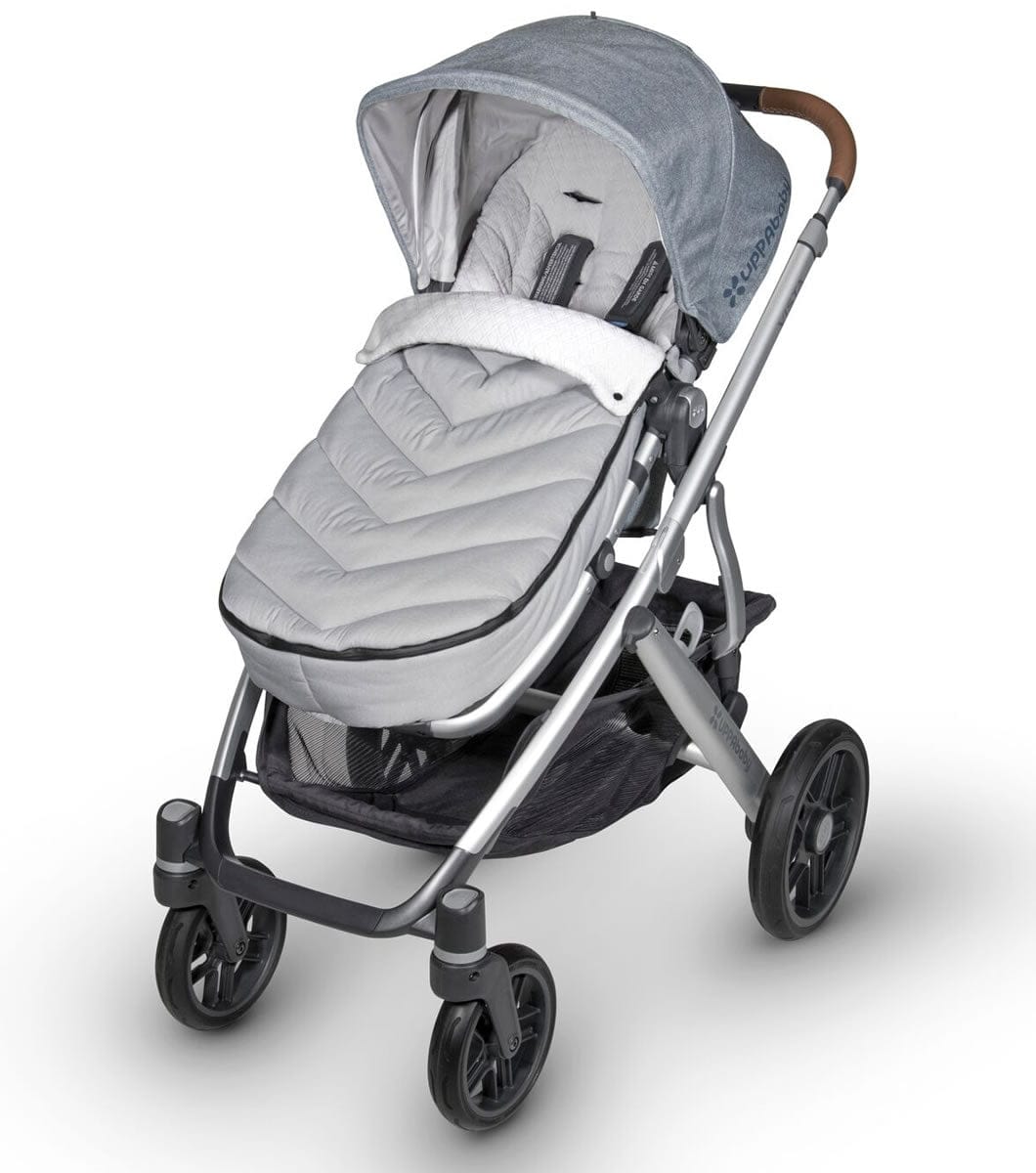 UPPAbaby CozyGanoosh Footmuff - Pascal (Grey/Chevron Quilt)