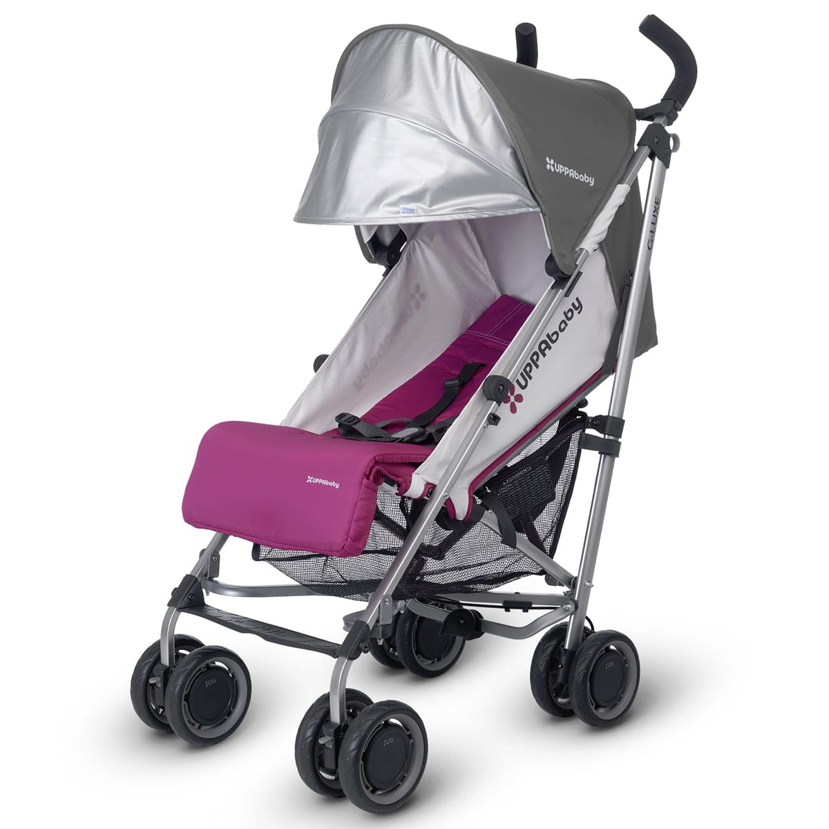 UPPAbaby 2017 G-LUXE Umbrella Stroller - Makena (Purple/Silver) (Discontinued Fashion)