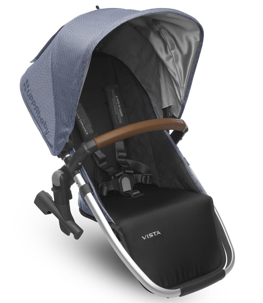 UPPAbaby Open Box 2017 RumbleSeat - Henry (Blue Marl/Silver/Leather) - 0917-RBS-US-HEN-OB