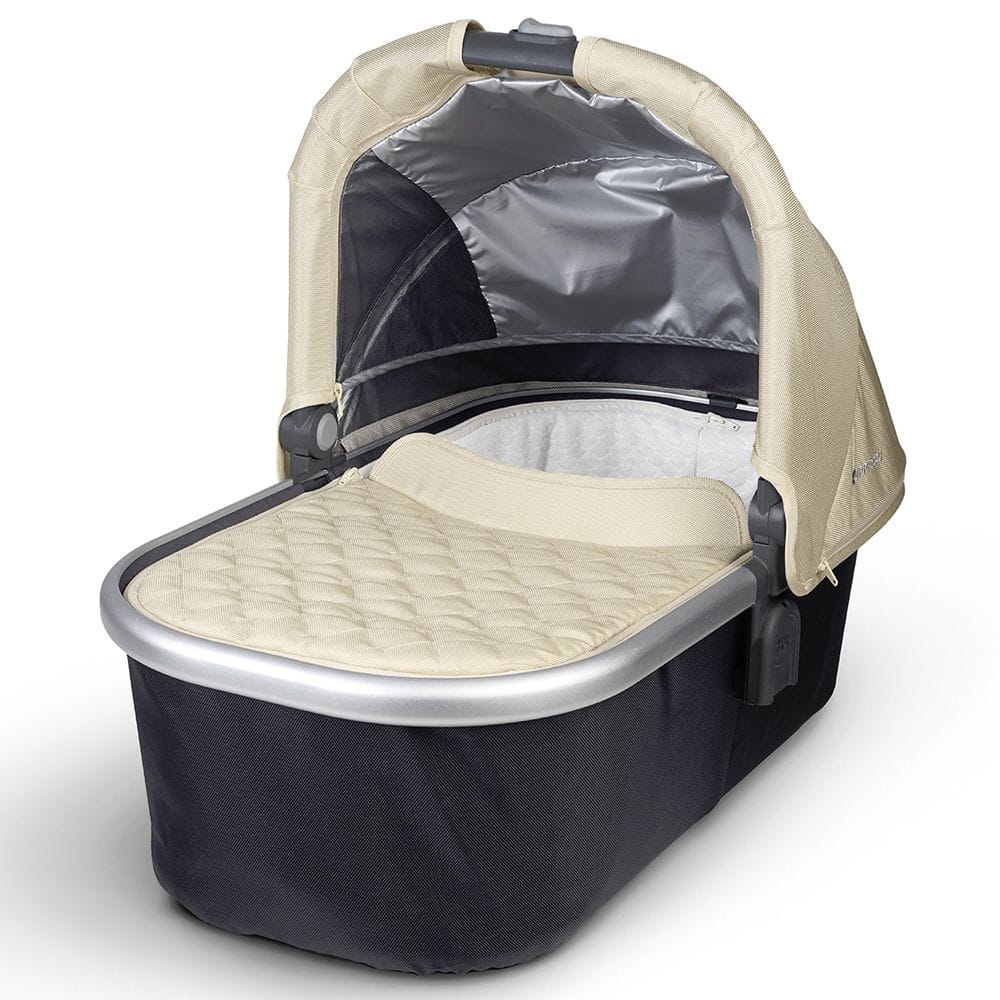 UPPAbaby Open Box Bassinet - Lindsey (Wheat/Silver) - 0210-LSY-OB