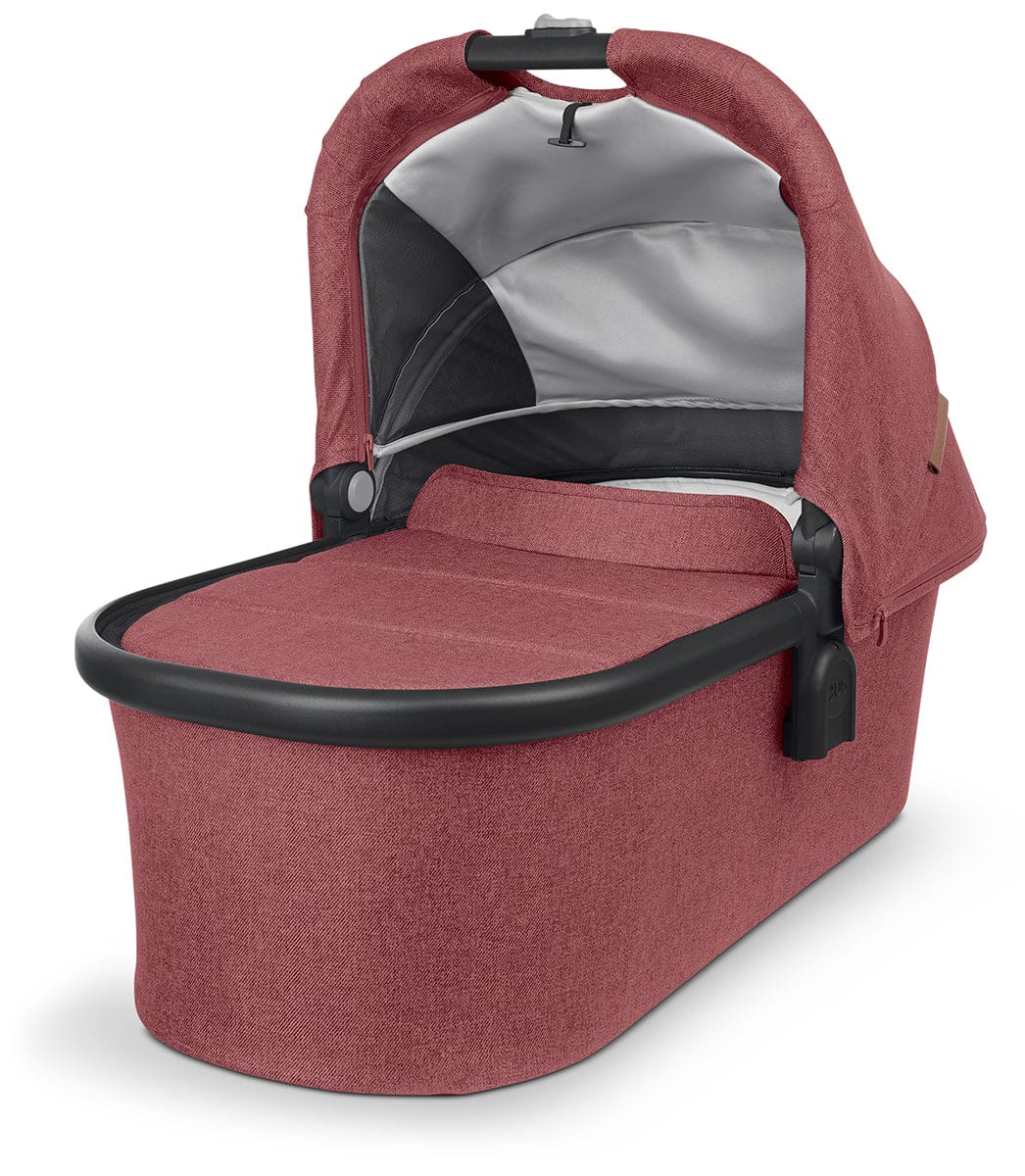 UPPAbaby OPEN BOX Bassinet - Lucy (Rosewood Melange / Carbon) - 0920-bas-na-lcy-ob