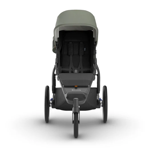 UPPAbaby Ridge V2 Jogging Stroller - Evelyn (Meadow Green / Carbon Frame) - 1403-RDG-NA-EVE