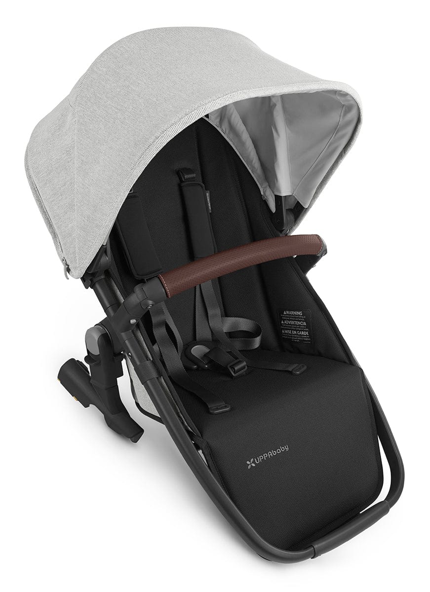 UPPAbaby Rumbleseat V2 - Anthony (White and Grey Chenille / Carbon / Chestnut Leather)