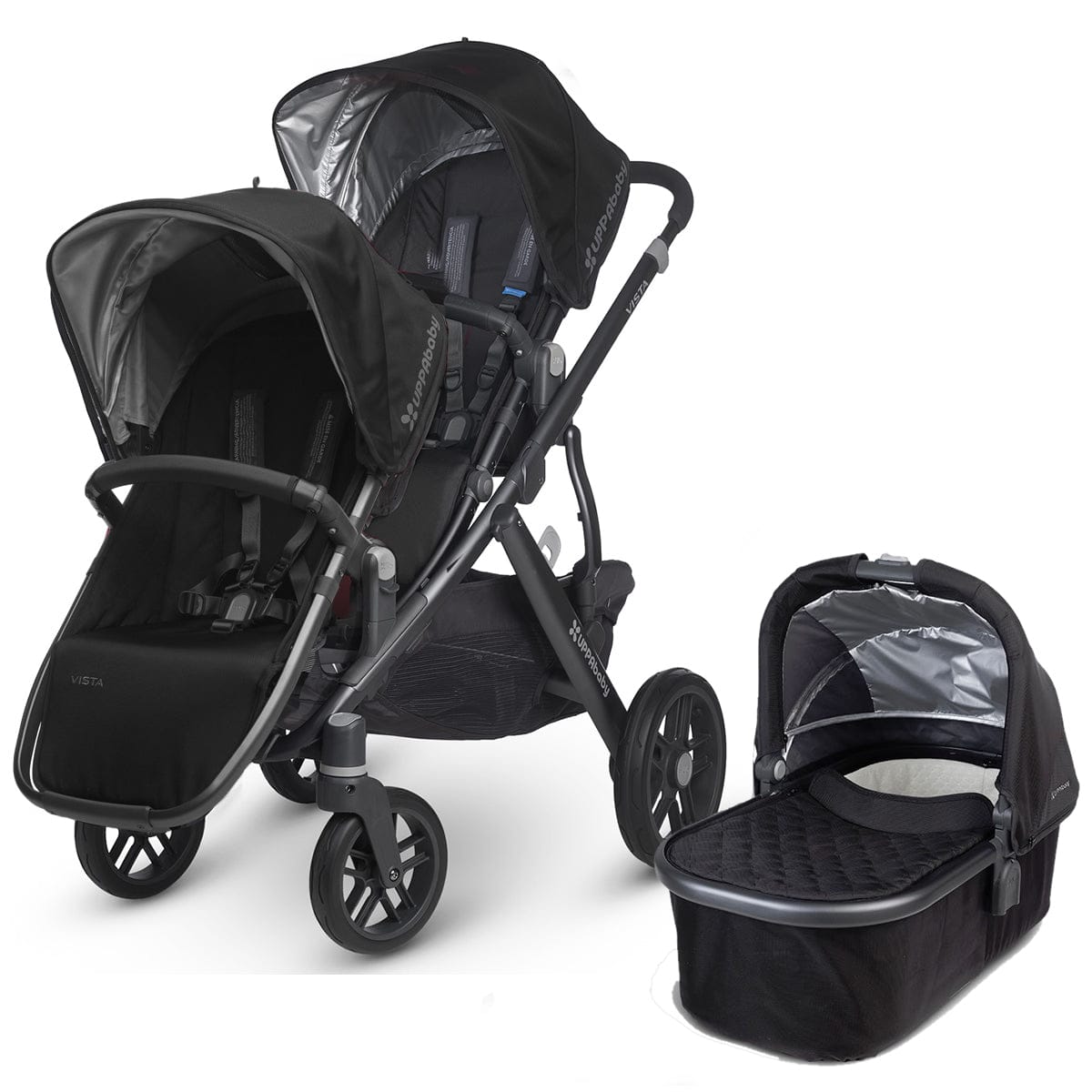 UPPAbaby 2016 VISTA Stroller & 2017 RumbleSeat - Jake