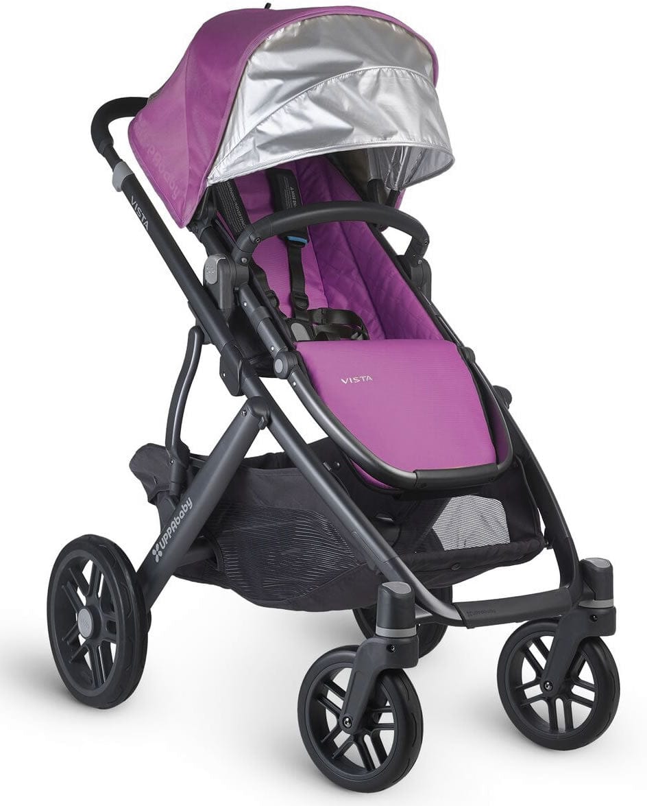 UPPAbaby 2014 VISTA Stroller - Samantha (Purple/Black) - OPEN BOX RETURN