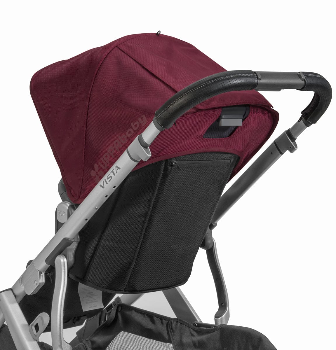 UPPAbaby VISTA Leather Handlebar Covers - Black