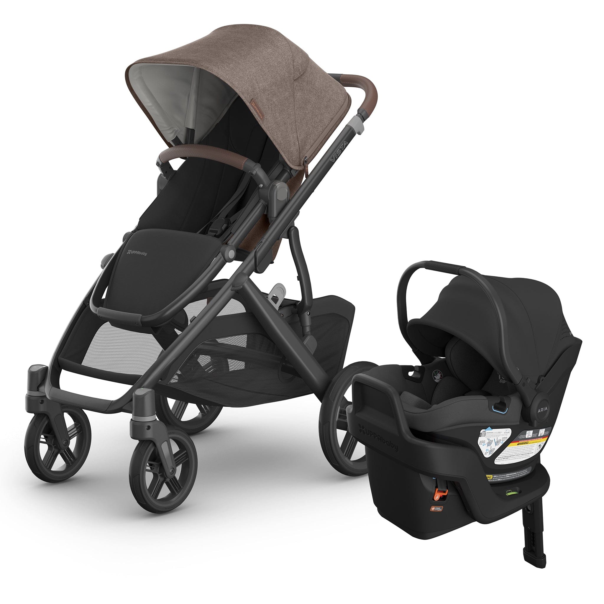 UPPAbaby Vista V3 + Aria V2 Travel System Bundle