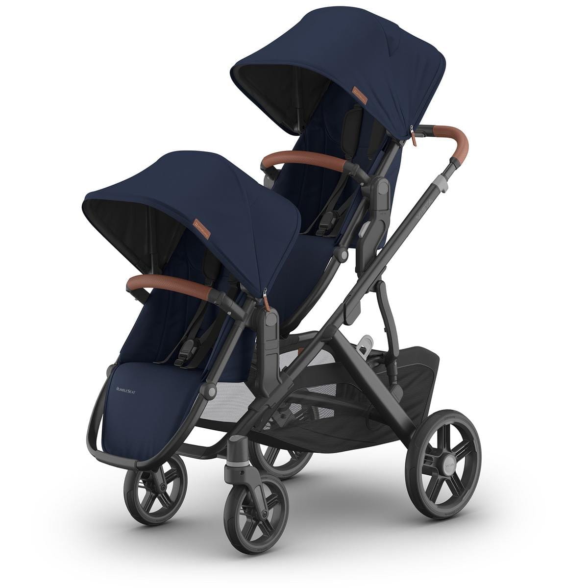 UPPAbaby Vista V3 Double Stroller with RumbleSeat V3 Bundle