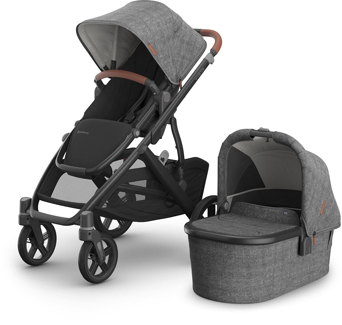 UPPAbaby Vista V3 Stroller + Bassinet V3 Bundle