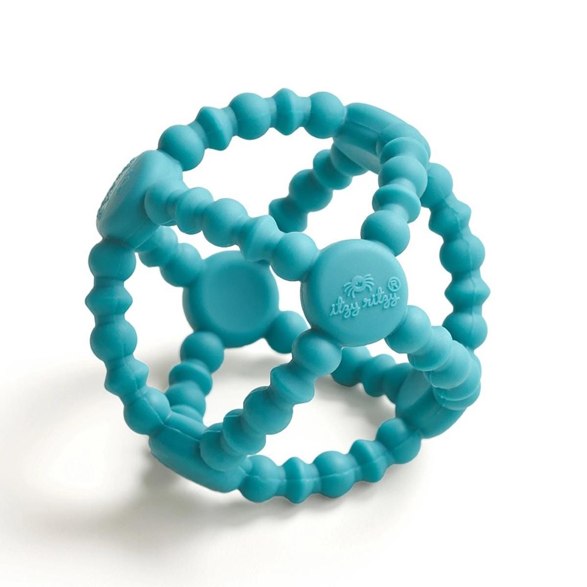 Itzy Ritzy Bitzy Ball Silicone Teething Ball - Teal - TB8577