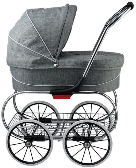 Valco Princess Tailormade Doll Stroller - Grey Marle - dol9744