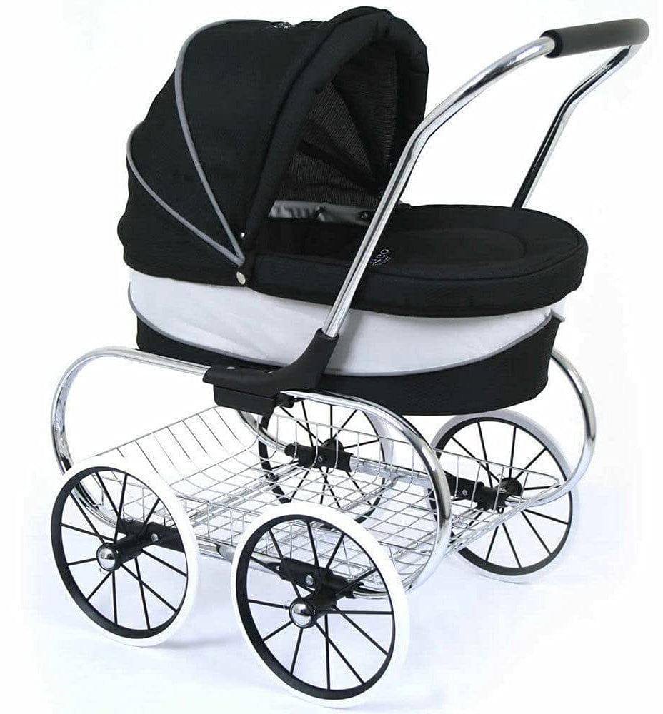 Valco Princess Tailormade Doll Stroller - Raven