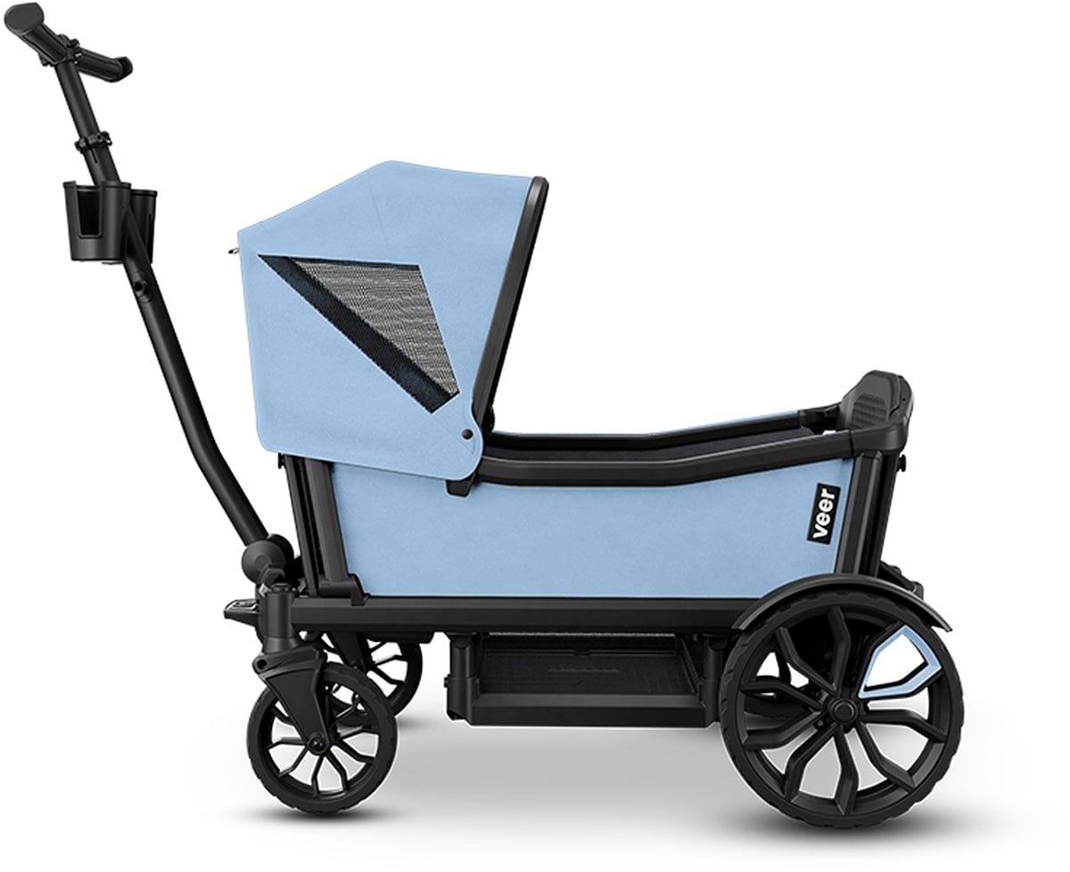 Veer Cruiser (2 Seater) Stroller Wagon + Sidewall Kit + Canopy Bundle