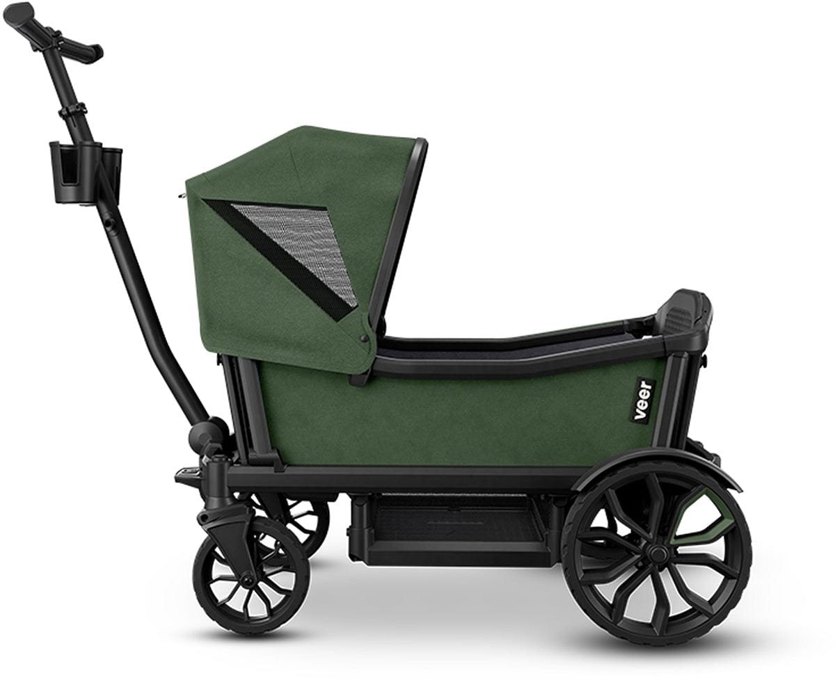 Veer Cruiser (2 Seater) Stroller Wagon + Sidewall Kit + Canopy Bundle