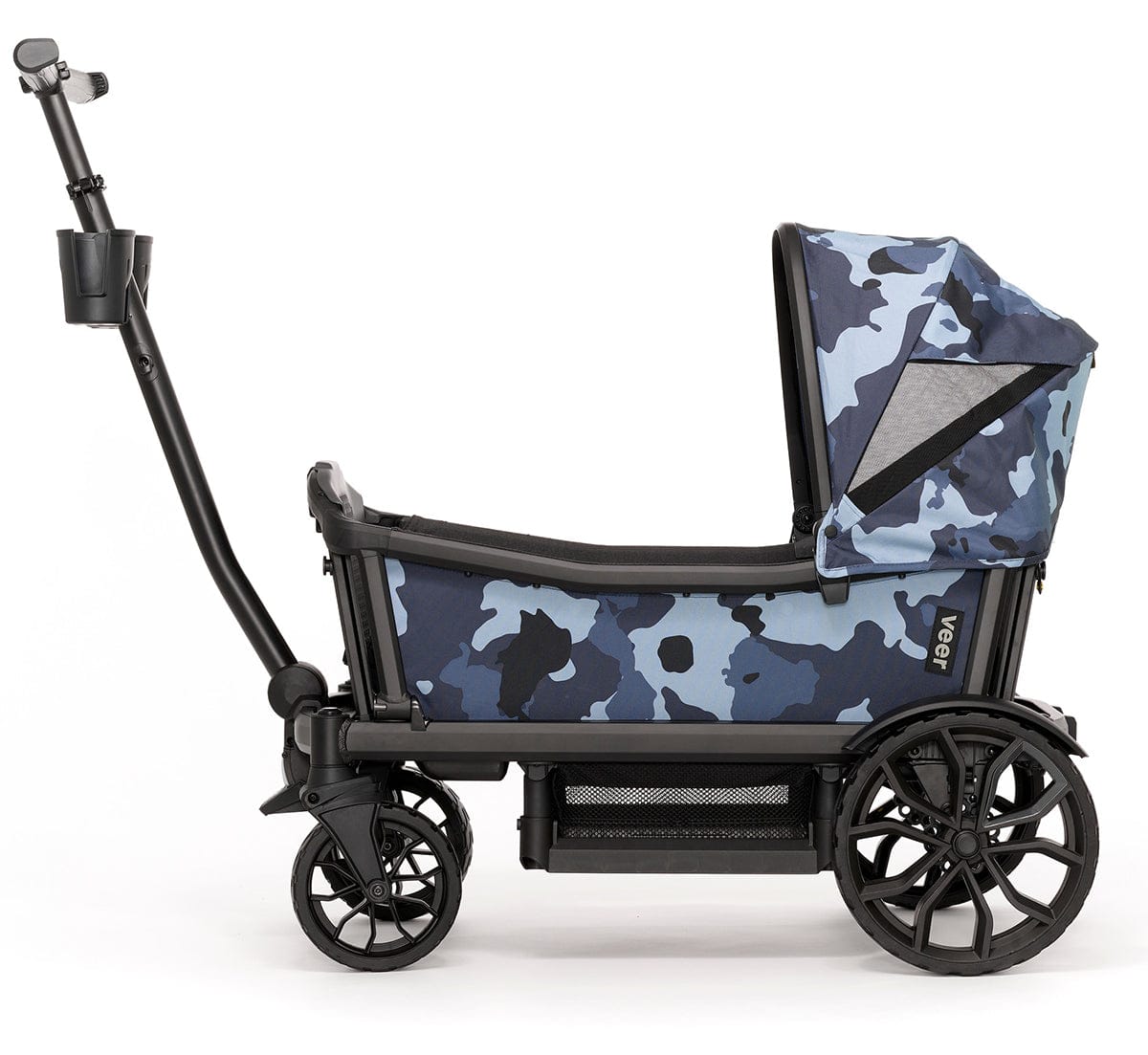 Veer Cruiser Retractable Canopy - Blue Camo - CCAN-BCMO