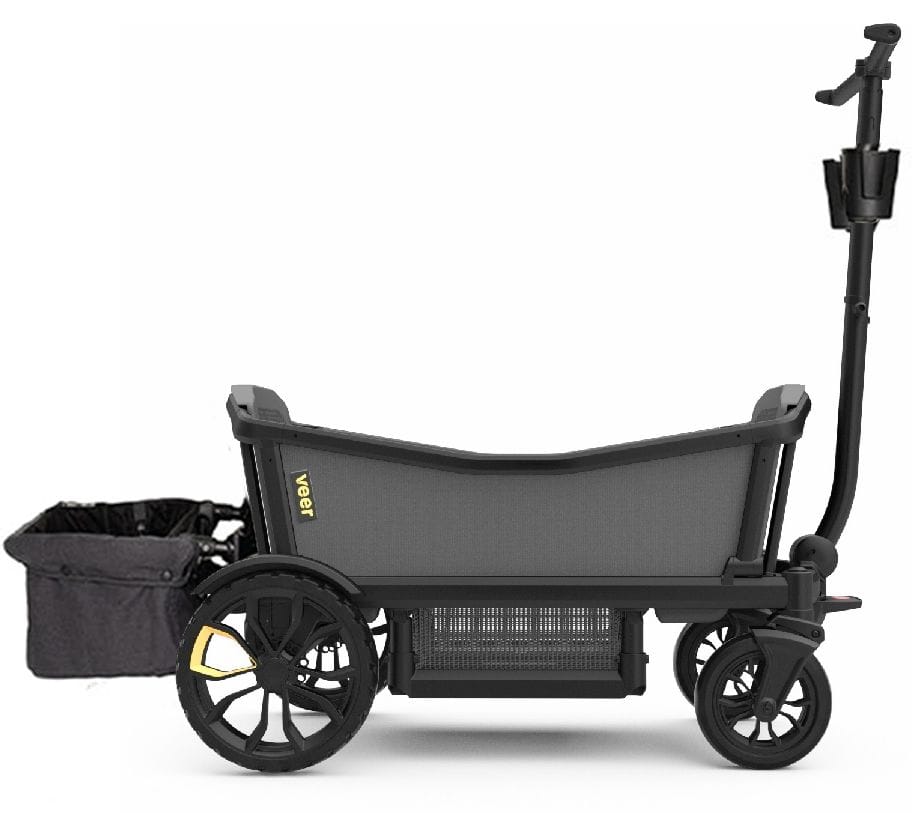 busy bee stroller wagon Veer Cruiser All-Terrain (2 Seater) Stroller Wagon + Basket Bundle