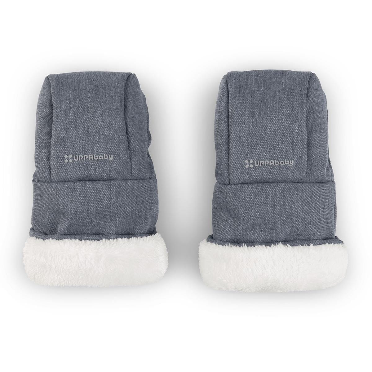 UPPAbaby Cozy Hand Muffs - Julian (Dusty Blue Melange) - 0901-CHM-WW-JUL