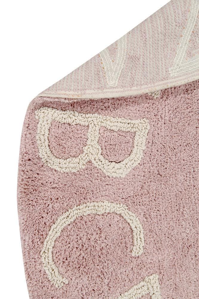 Lorena Canals Round Rug - ABC - Vintage Nude/Natural (5') - C-ABC-VNN