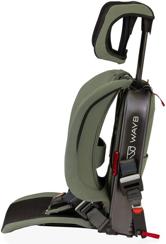 WAYB Pico Forward Facing Travel Car Seat + Travel Bag - Woodland (Albee Exclusive color, 2020 Model) - CSTPI-WL-002-BAG