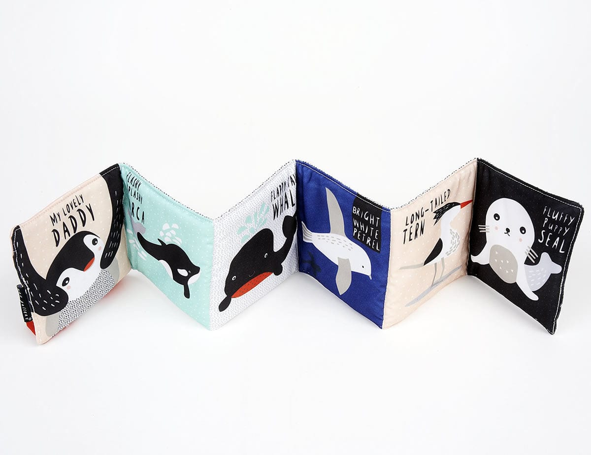 Wee Gallery Baby's First Soft Book - Pitter Patter Penguin - 9781682970515