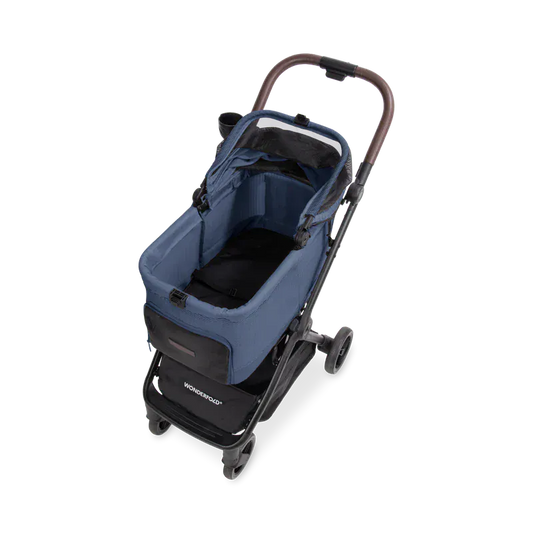 WonderFold Bella Pet Stroller - Harbor - P20-BLU