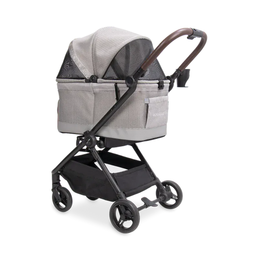 WonderFold Bella Pet Stroller - Light Gray - P20-GRY