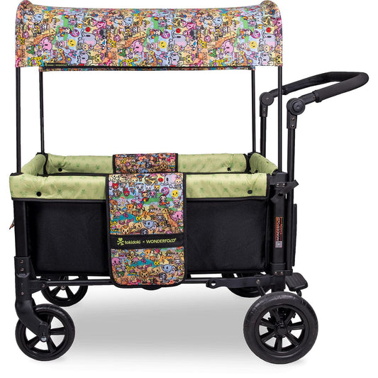WonderFold W1 Stroller Wagon - Tokidoki Animalini - W1OG-TOKIAN