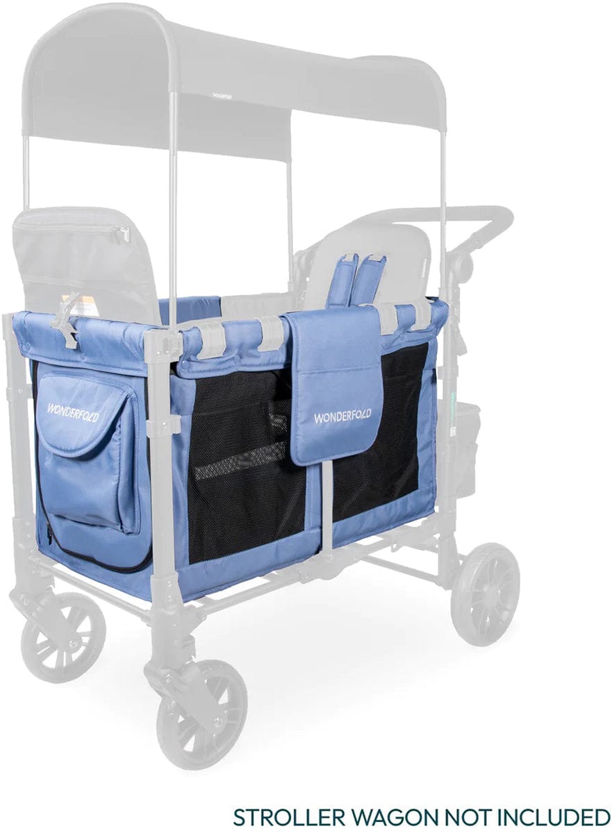 Wonderfold W2 Elite / Luxe Carriage Fabric - Storm Blue - W2CF2-STMBLU