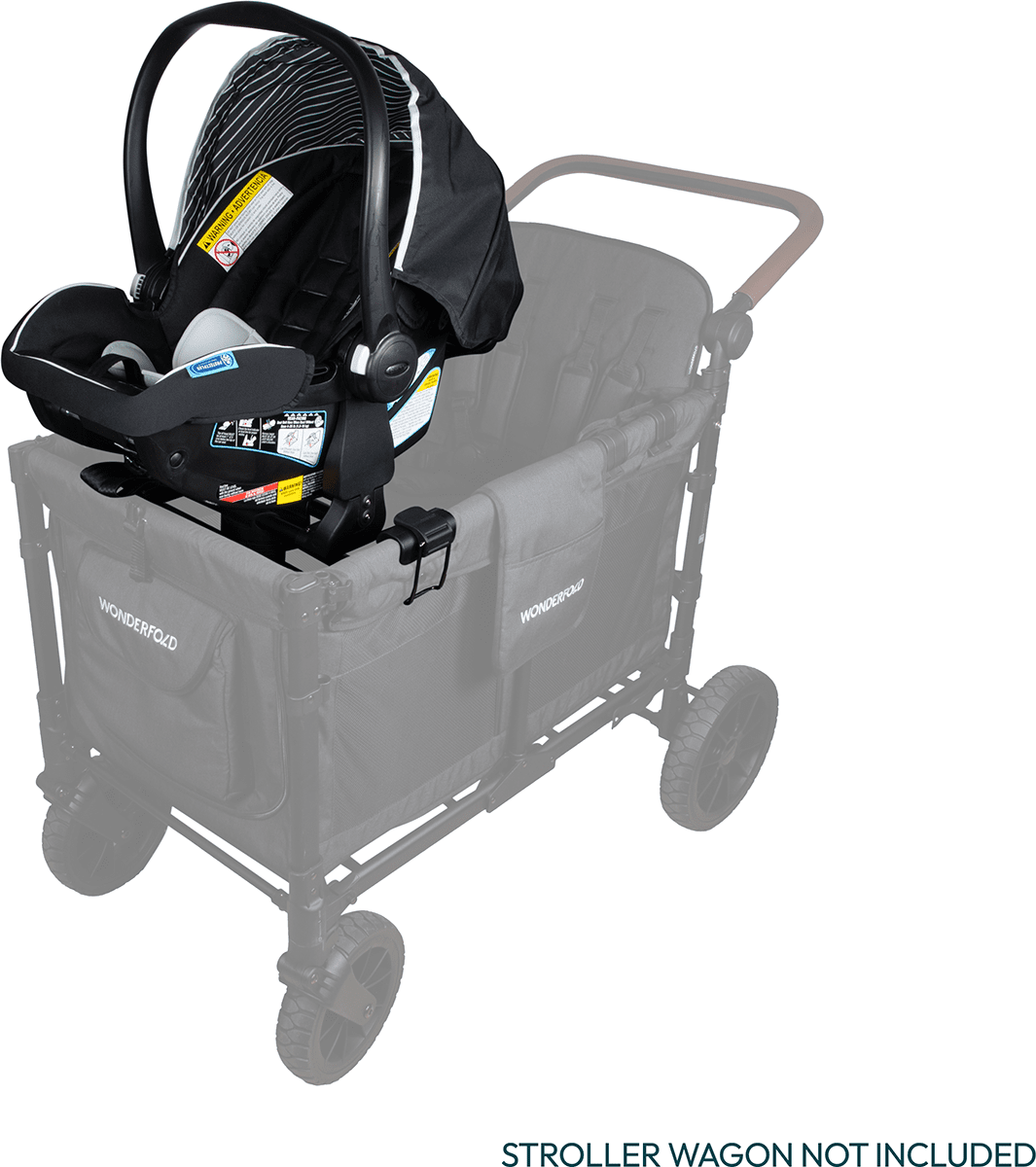 WonderFold W4 Car Seat Adapter - Graco - W4CSA-GRC