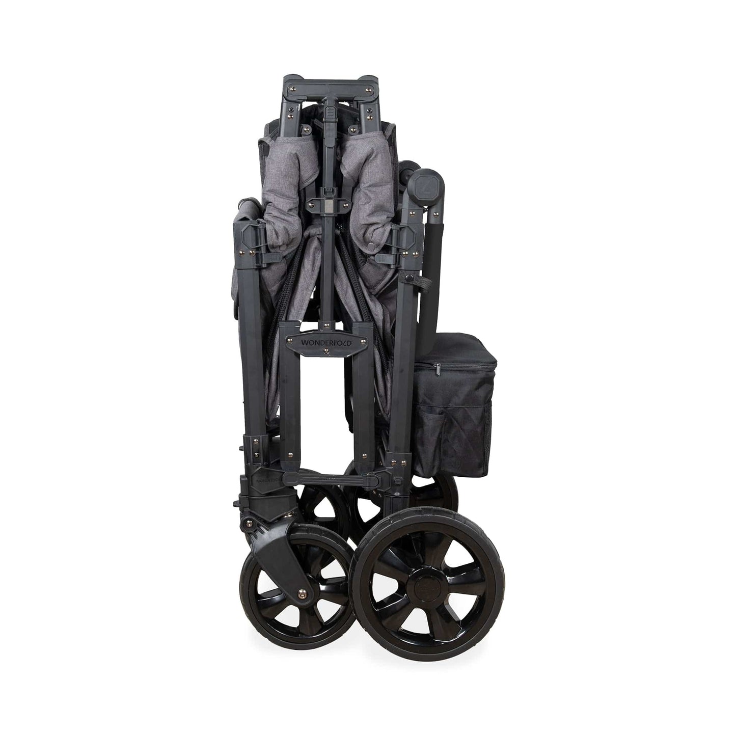 WonderFold W4 Elite Pro (4 Seater) Stroller Wagon - Charcoal Gray - W4ELTP-GRY