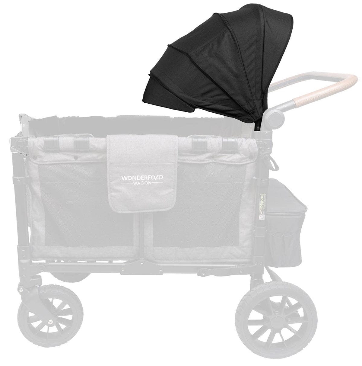 WonderFold W4 Original / 2.0 Retractable Stroller Canopy - W4RSC