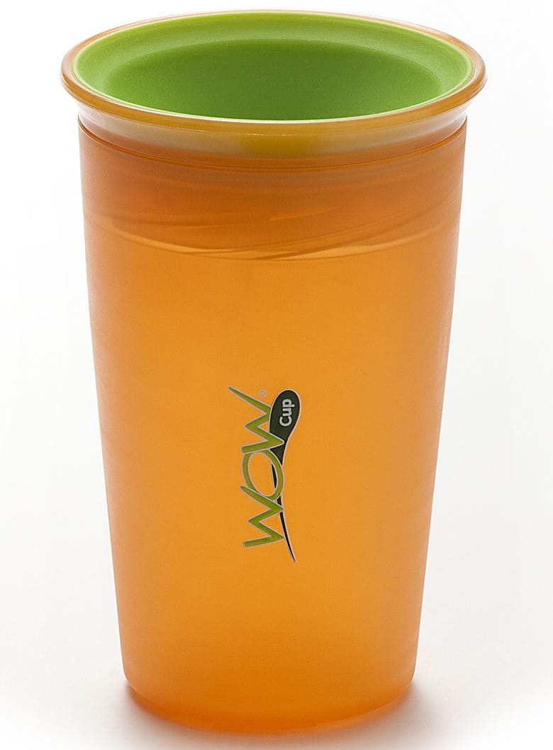 Wow Kids JUICY 9 oz Wow Cup Training Cup - Orange - 222-WOW