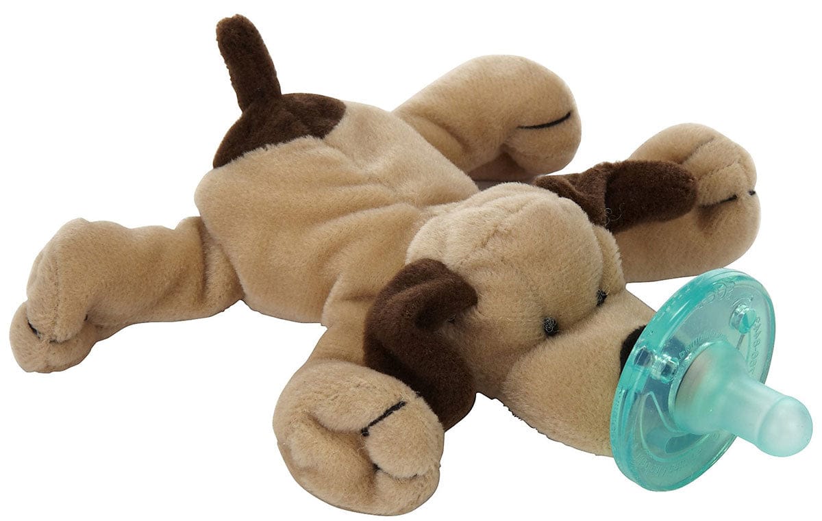 WubbaNub Brown Puppy Pacifier