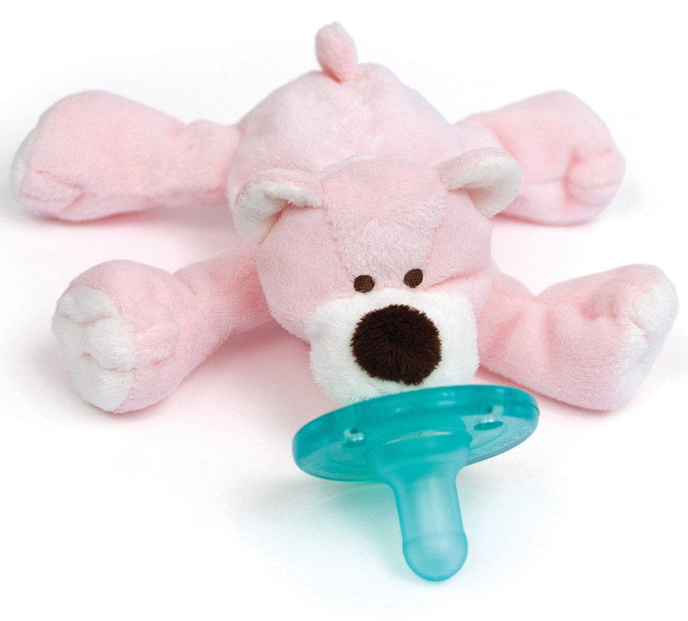 Wubbanub Pink Bear Pacifier