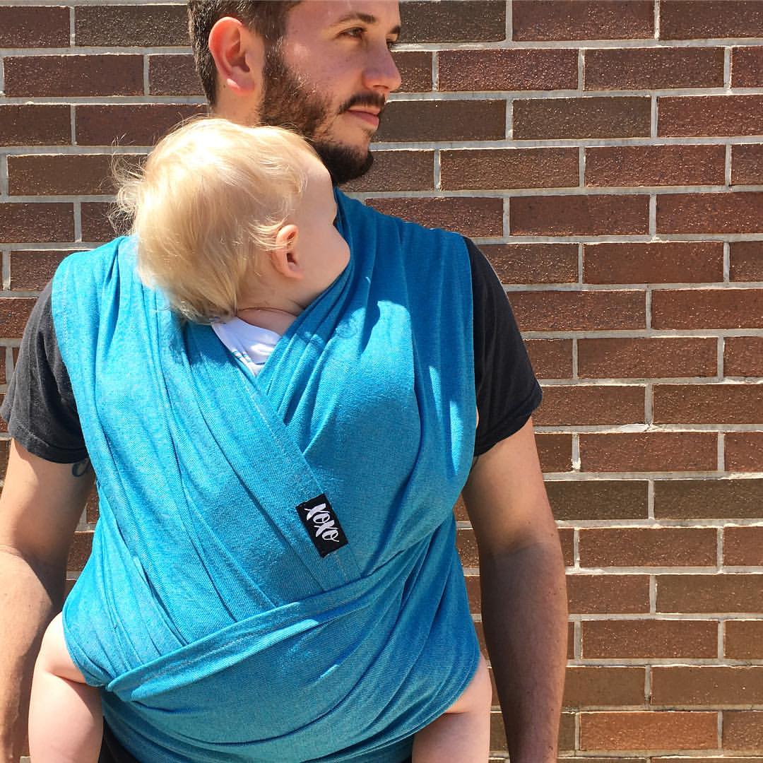 XOXO Buckle Wrap Baby Carrier, Eco2 Collection - Cyantific