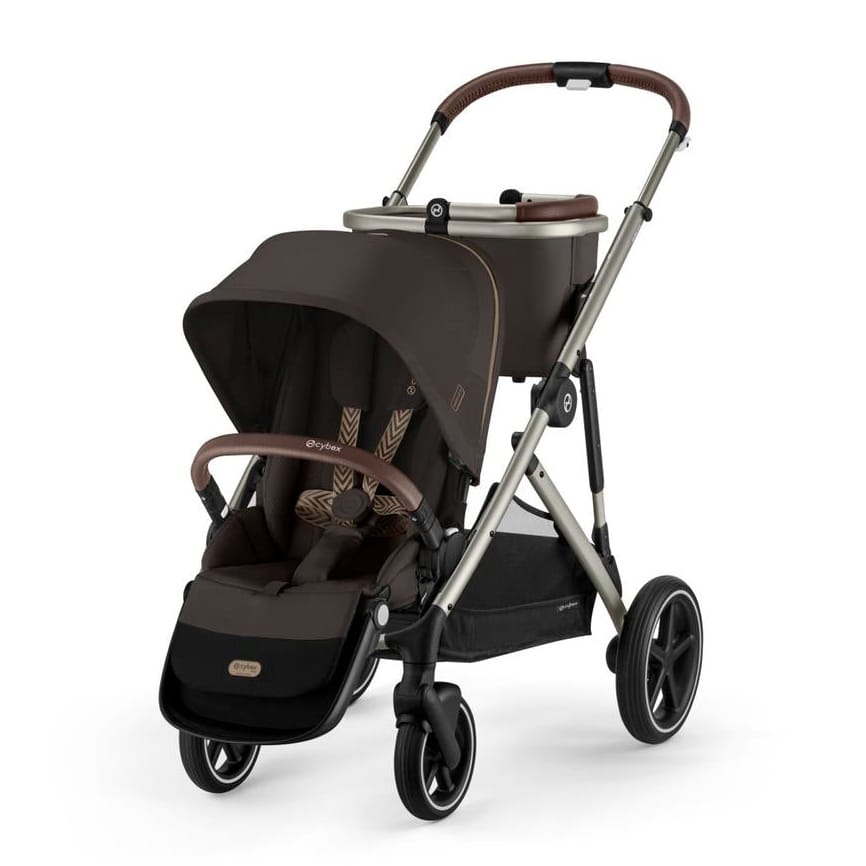 Cybex Gazelle S Stroller Chocolate Brown/Taupe Frame