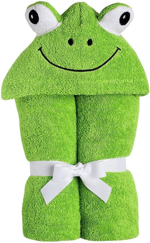 Yikes Twins Infant Hooded Towel - Frog