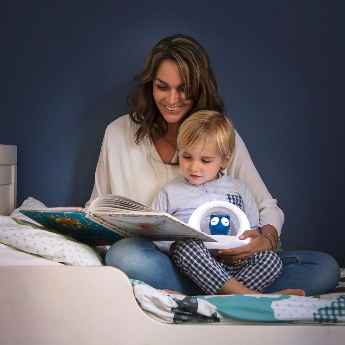 Zazu LOU Sound Activated Nightlight - Blue