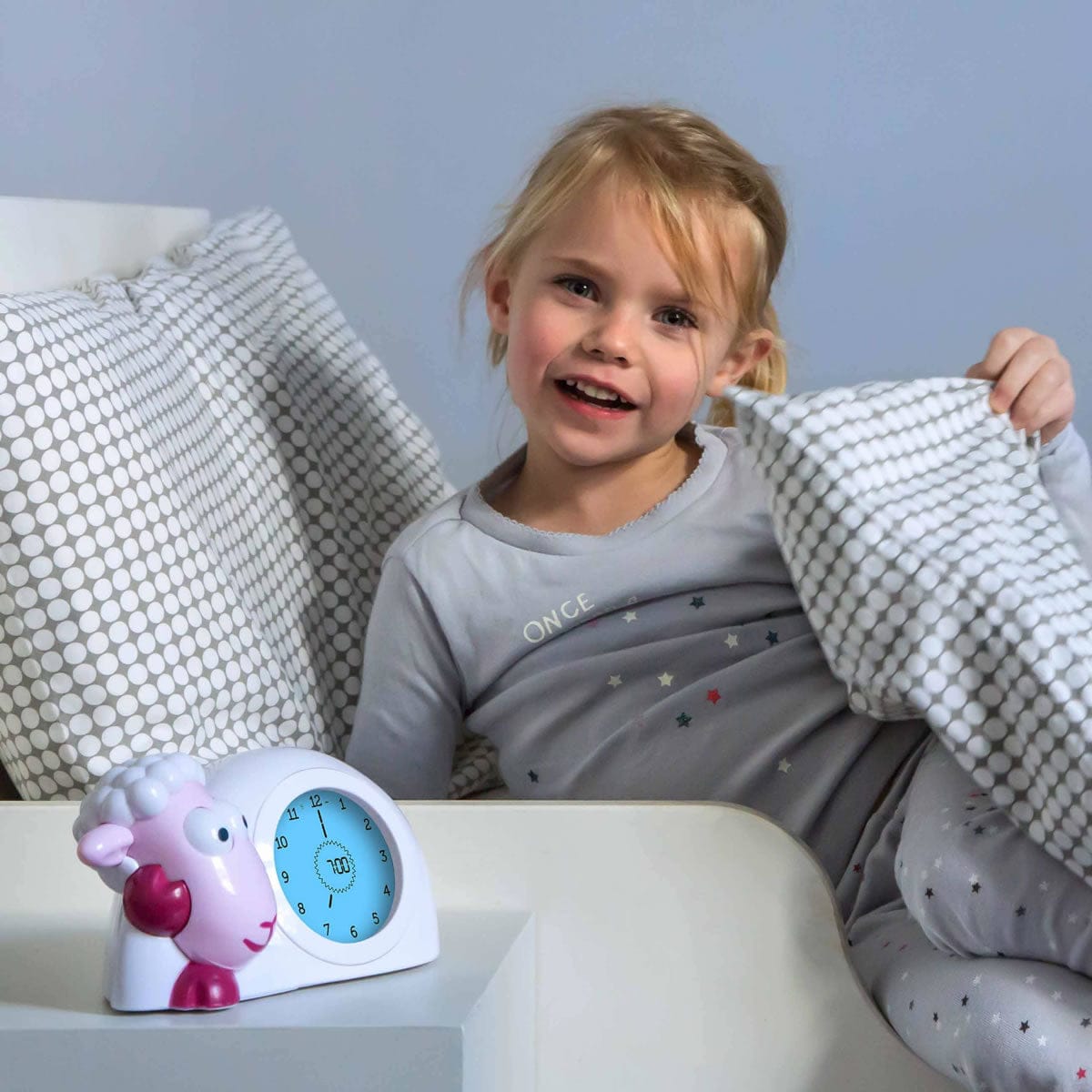 Zazu SAM Sleep Trainer & Nightlight - Grey - ZA-SAM-01