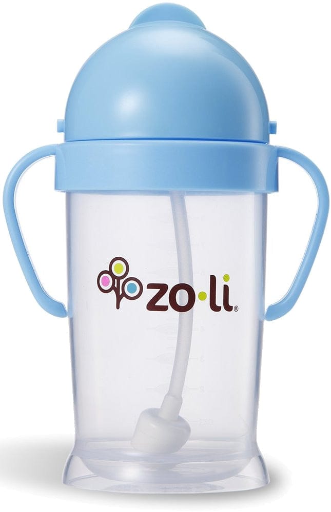 ZoLi BOT XL 9 oz. Straw Sippy Cup - Blue