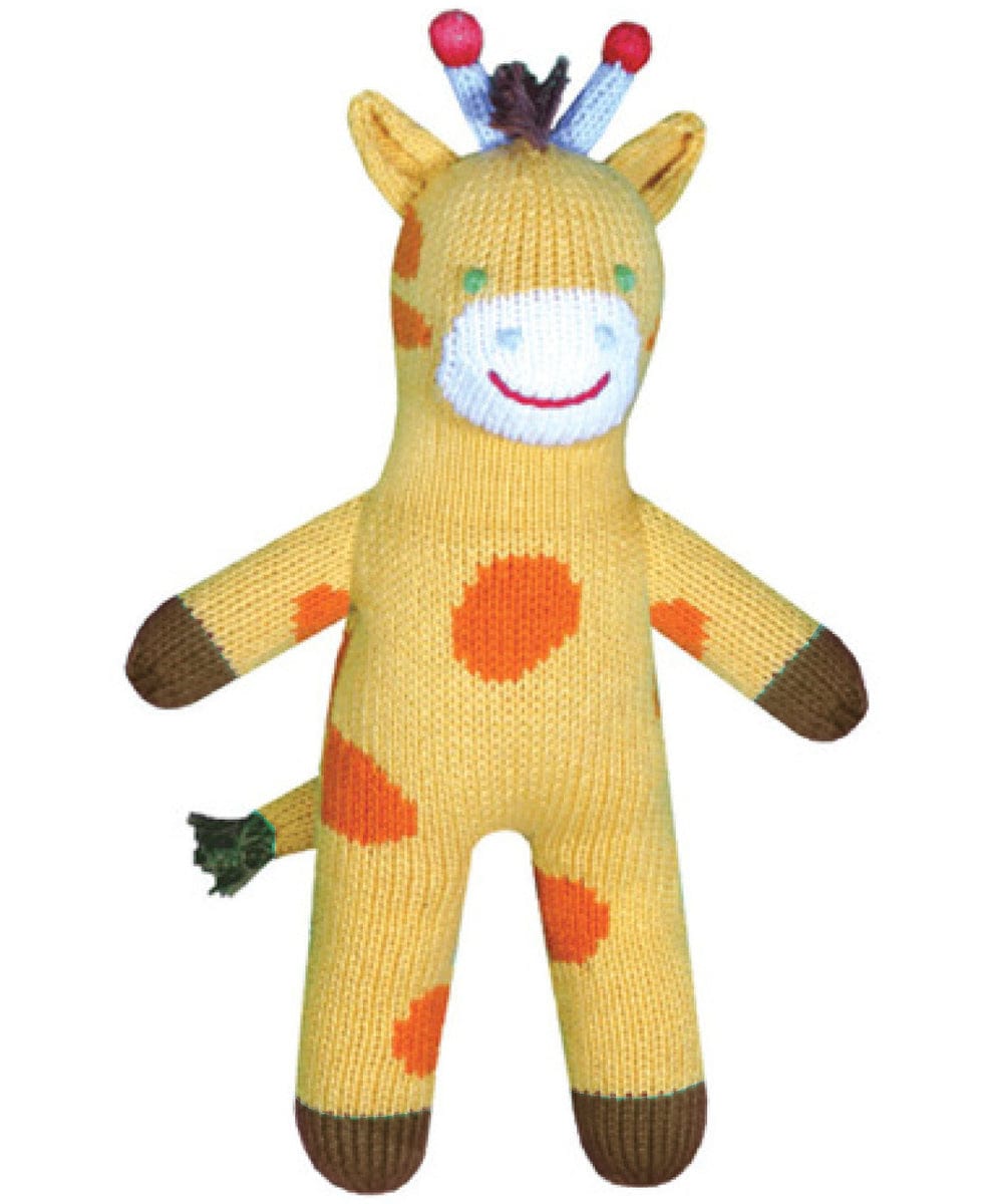 Zubels Giraffe Joshua 12" Hand-Knit Doll - GIR12