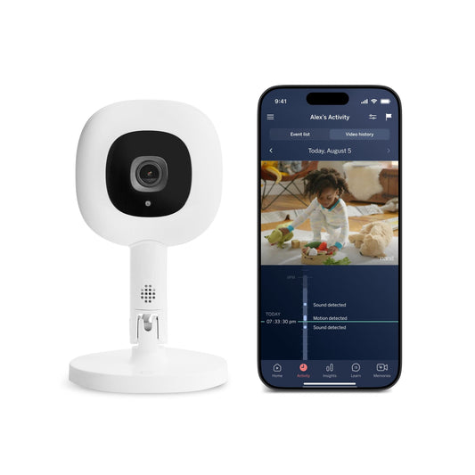 Nanit Pro Smart Baby Monitor & Flex Stand - N322NW