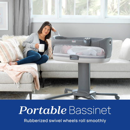 Chicco Close to You 3-in-1 Bedside Bassinet - Dove - 00079642010070