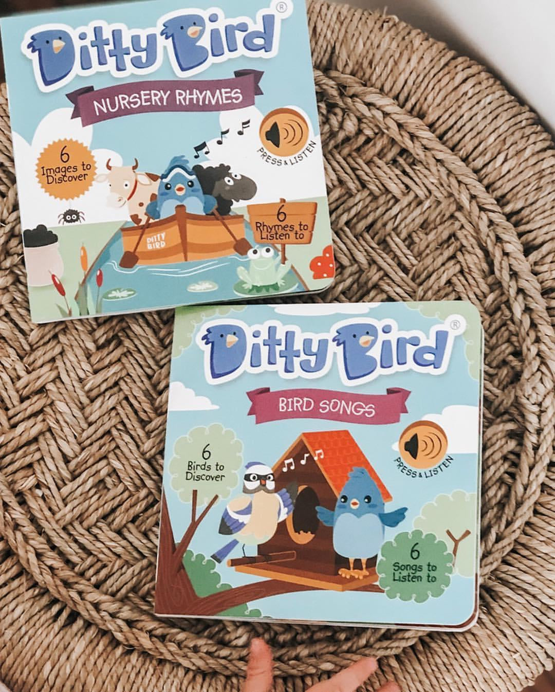 Ditty Bird Musical Books - Bird Sounds