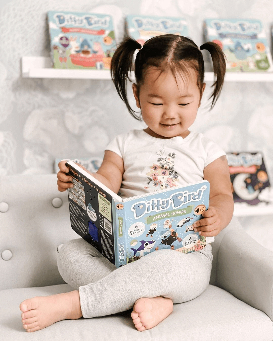 Ditty Bird Musical Books - Animal Songs
